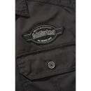 Luis Vintage Shirt kurzarm schwarz, L