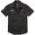 Luis Vintage Shirt kurzarm schwarz, L