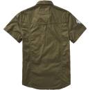Luis Vintage Shirt kurzarm oliv, M
