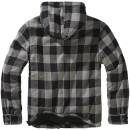 Hooded Lumberjacked schwarz-anthrazit