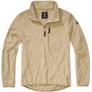 Brandit Fleece Troyer camel