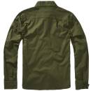 Brandit Flanellhemd oliv, S