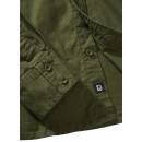 Brandit Flanellhemd oliv, S