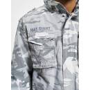Brandit M65 Giant Jacke blizzard camo, L