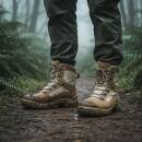 BW Kampfstiefel HAIX heiß/trocken khaki