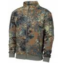 Sweatjacke Tactical flecktarn