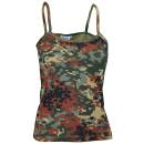 Ladies Spaghetti Top flecktarn