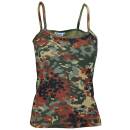 Ladies Spaghetti Top flecktarn