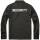US Hemd Security langarm schwarz, 7XL