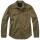 Ladies Vintage Shirt langarm oliv, L