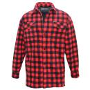 Lumberman Overshirt rot-schwarz