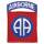 US Textilabzeichen 82nd Division Airborne
