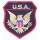 Abzeichen USA-Wappen (Gordulex)