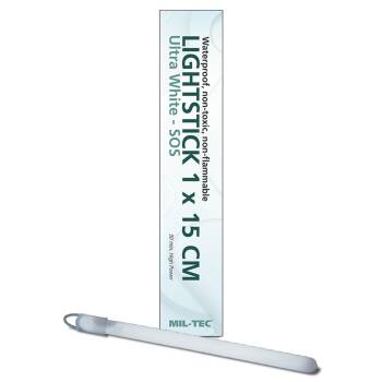 Leuchtstab 15 x 1 cm ultraweiß
