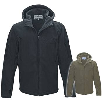Fleece Jacke Outdoor Cold Weather schwarz