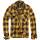 Brandit Checkshirt schwarz-gelb
