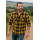 Brandit Checkshirt schwarz-gelb