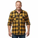 Brandit Checkshirt schwarz-gelb, XXL