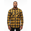 Brandit Checkshirt schwarz-gelb, XXL