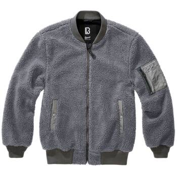 MA1 Sherpa Jacke anthrazit