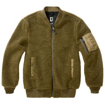 MA1 Sherpa Jacke oliv, XL