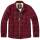 Classic Sherpa Jacke rot-schwarz