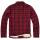 Classic Sherpa Jacke rot-schwarz