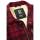 Classic Sherpa Jacke rot-schwarz