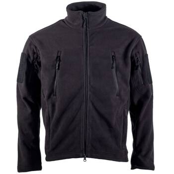 Fleecejacke Falcon 370 schwarz, L