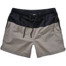 Swimshorts Basic schwarz-grau