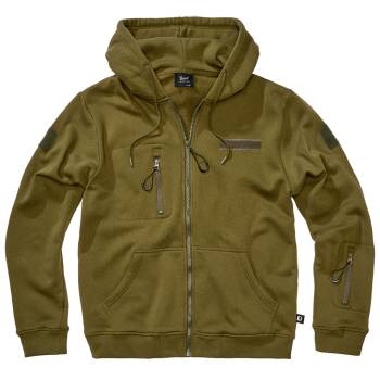 Tactical Sweatjacke oliv