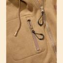 Tactical Sweatjacke camel
