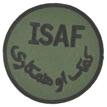 Stoffabzeichen ISAF oliv