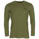 Ukr. Unterhemd langarm oliv