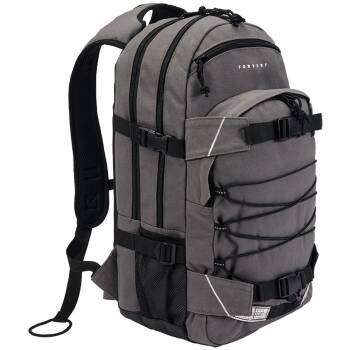 Canvas Laptop Louis Backpack dunkelgrau