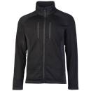 Outdoor Kälteschutzjacke Strukturfleece schwarz