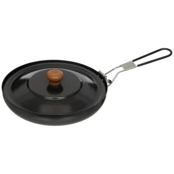 Bratpfanne mit Klappstiel und Deckel