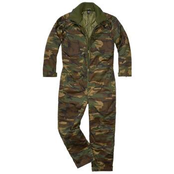 Brandit Panzerkombi mit Futter woodland