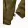 Sweatjacke mit Teddyfutter oliv