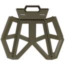 Campinghocker faltbar 40 cm oliv