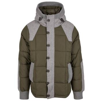 Garret Steppjacke oliv-grau
