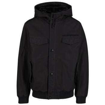Winterblouson Jacob mit Teddyfutter schwarz
