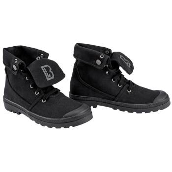 Military Canvas Sneaker schwarz