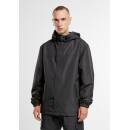 Light Windbreaker Frontzip schwarz