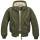 CWU Fliegerjacke mit Kapuze oliv