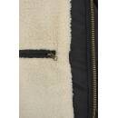 CWU Fliegerjacke mit Kapuze schwarz