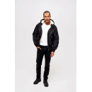CWU Fliegerjacke mit Kapuze schwarz