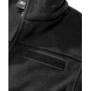 Fleecejacke Combat schwarz
