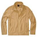 Fleecejacke Combat camel