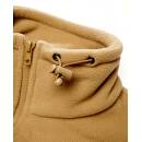 Fleecejacke Combat camel